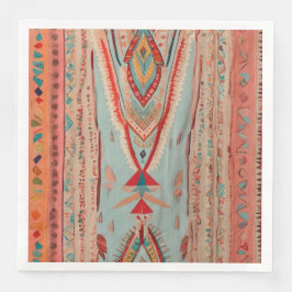 Native America Pattern Pappersservett