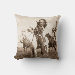 Native American #1 Pillow Cushion Kudde