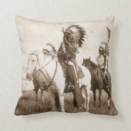 Native American #1 Pillow Cushion Kudde