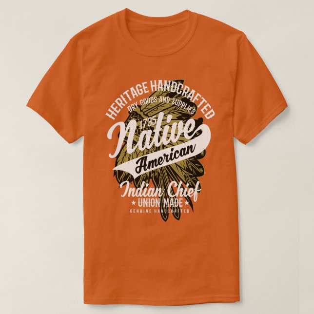 Native American 2 (2) T Shirt (Design framsida)