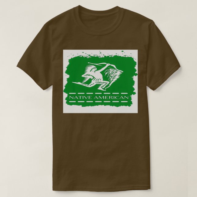 Native American 41  T Shirt (Design framsida)