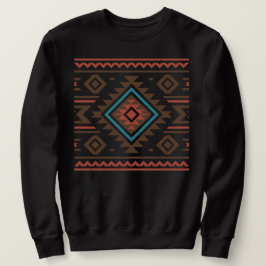 Native American Art Lång Ärmad Tröja