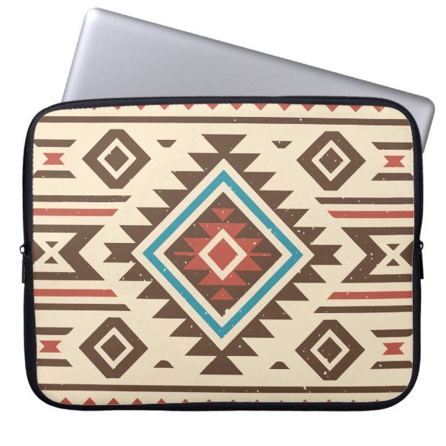Native American Art Laptop Fodral (Framsidan)