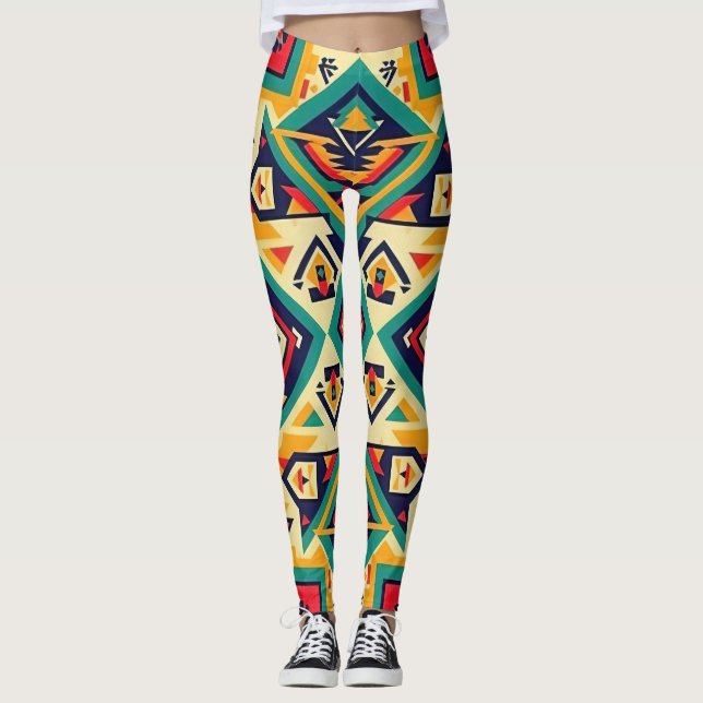 Native American Art Leggings (Framsida)