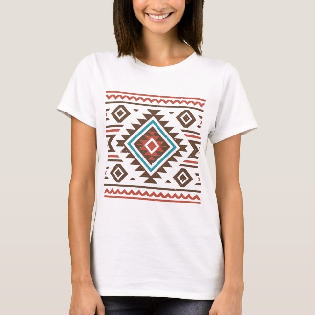Native American Art T Shirt (Framsida)