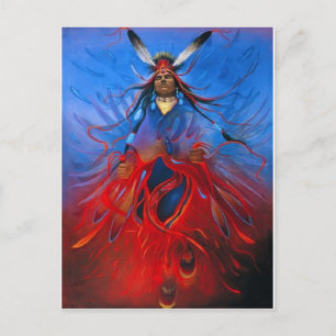 Native American Art Vykort