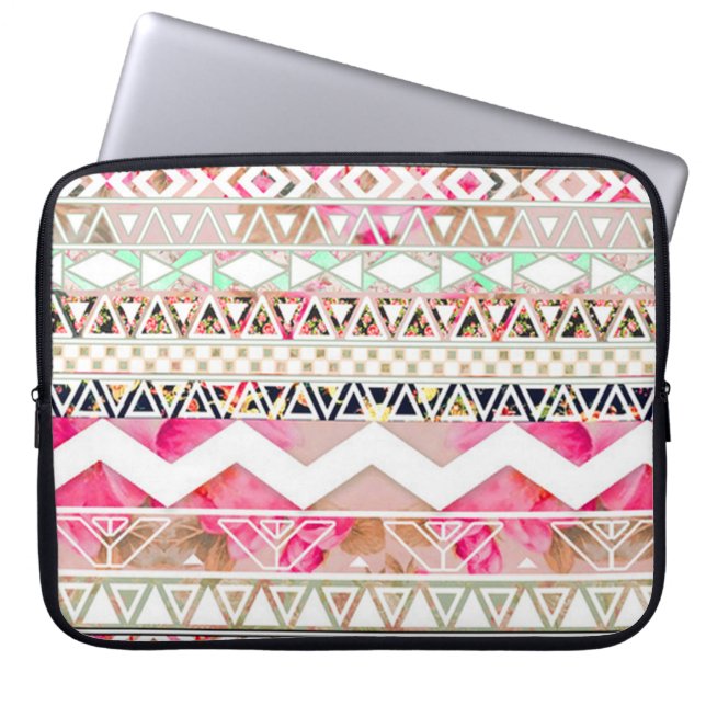 Native American Aztec Mönster Laptop Fodral (Framsidan)