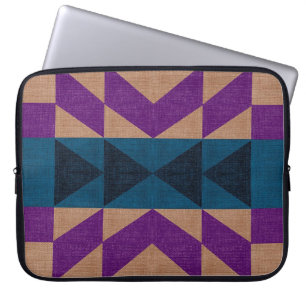 Native American Aztec Mönster Laptop Fodral