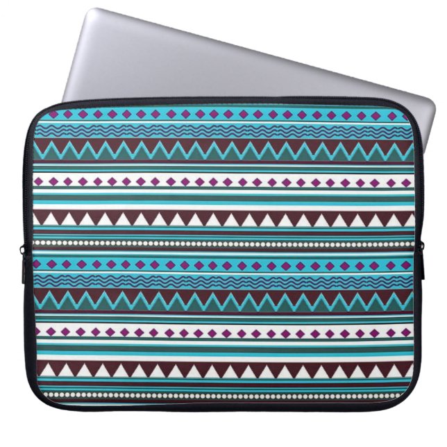 Native American Aztec Mönster Laptop Fodral (Framsidan)