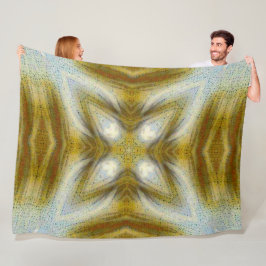 Native American Bear Spirit Shaman Star Plush Fleecefilt