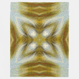 Native American Bear Spirit Shaman Star Plush Fleecefilt