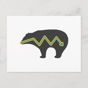 Native American Bear Vykort