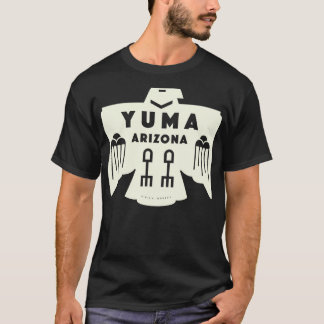 Native American Bird Yuma Arizona Tan T Shirt