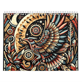 Native American Birds Kalender
