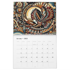 Native American Birds Kalender