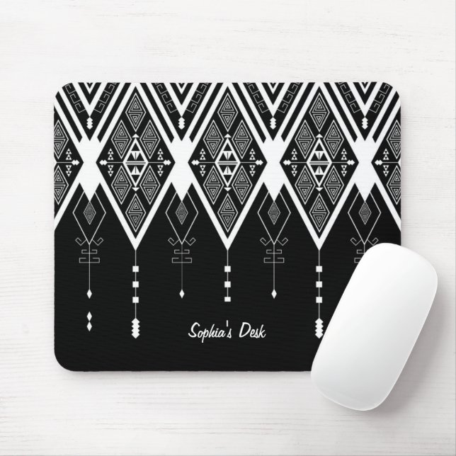 Native American Black and White Custome Musmatta (Med mus)