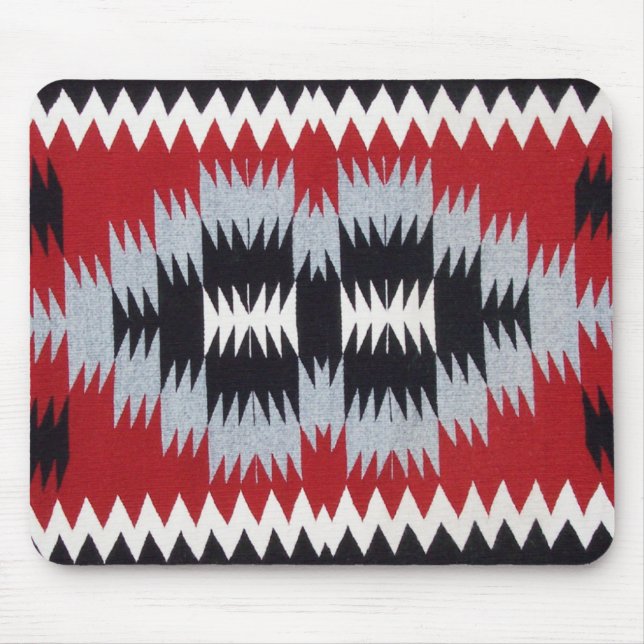 Native American Blanket Weave Mousepad Musmatta (Framsidan)