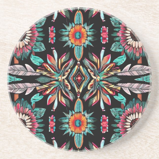 Native American Bohemain Underlägg (Framsidan)