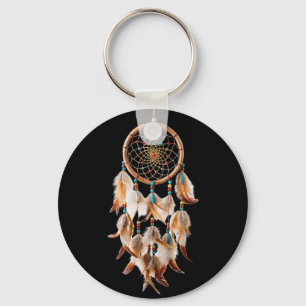 Native American Boho Dreamcatcher Tribal Foton Nyckelring