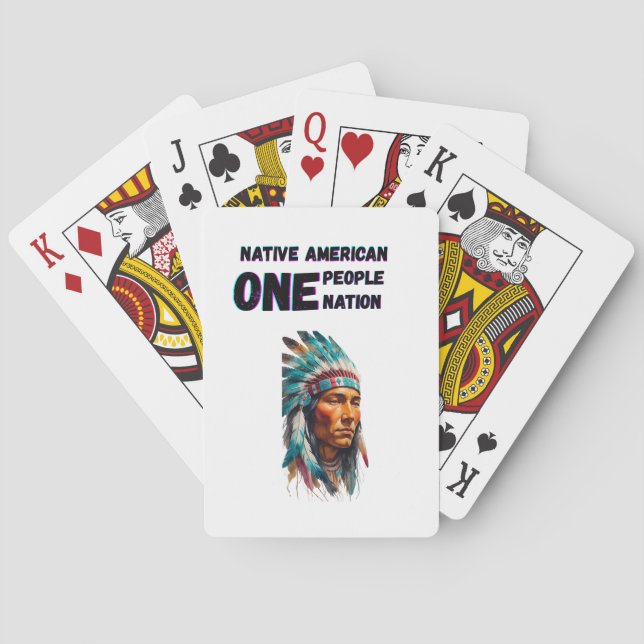 Native American Casinokort (Baksidan)