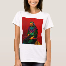 Native American Cherokee Pop Art T Shirt