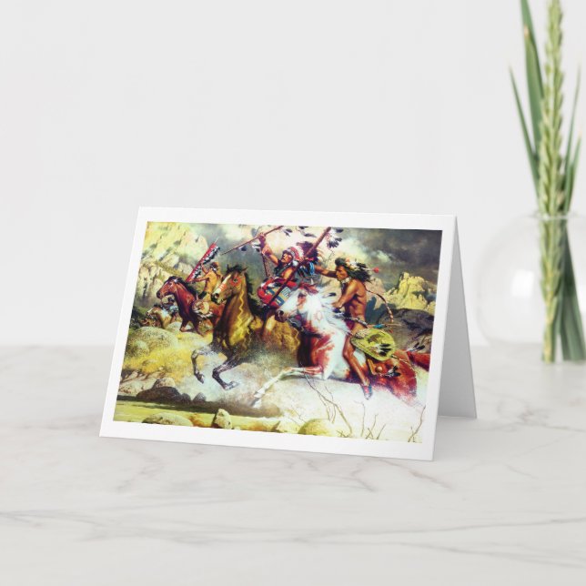 Native American - CHEYENNE Kort (Framsida)