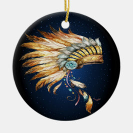 Native American Chief Headdress Ornament