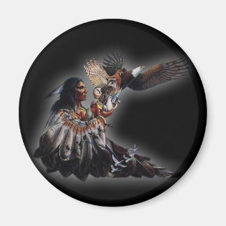 Native American Chief Magnet