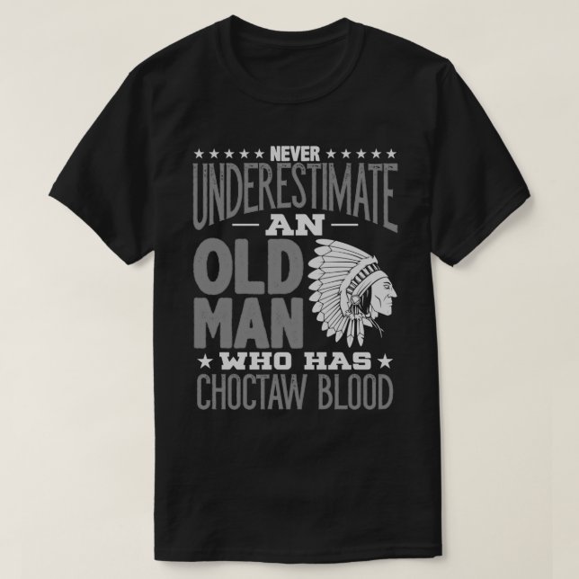 Native American Choctaw T Shirt (Design framsida)