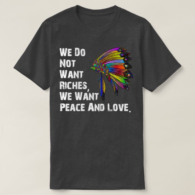 Native american-citat (2) t shirt (Design framsida)