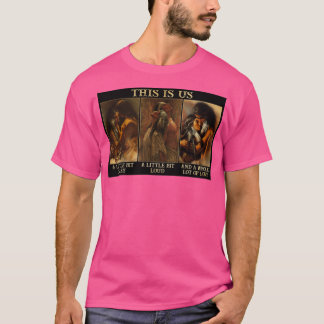 Native American Couple Det här är oss T Shirt