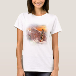 Native American Couple Vignette T-shirt
