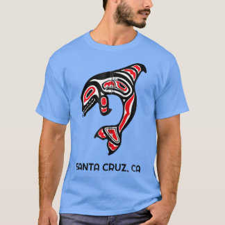 Native American Cruz Santa California Orca Killer T Shirt