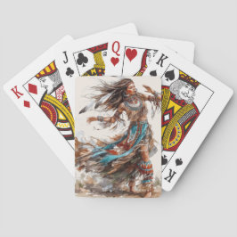 Native American Dancer Classic Playing Cards Casinokort