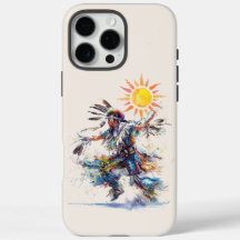 Native American Dancer iphone case