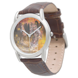 Native American Dancer ROLLING THUNDER Armbandsur