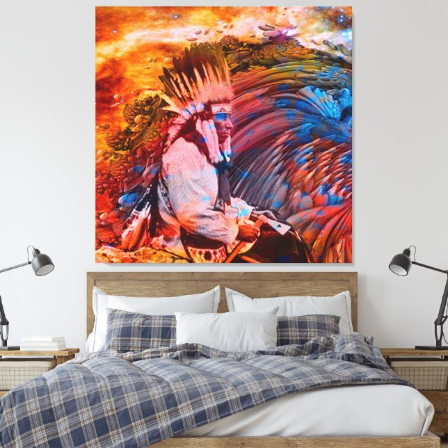 Native American Dream Canvastryck (Insitu (sovrum))