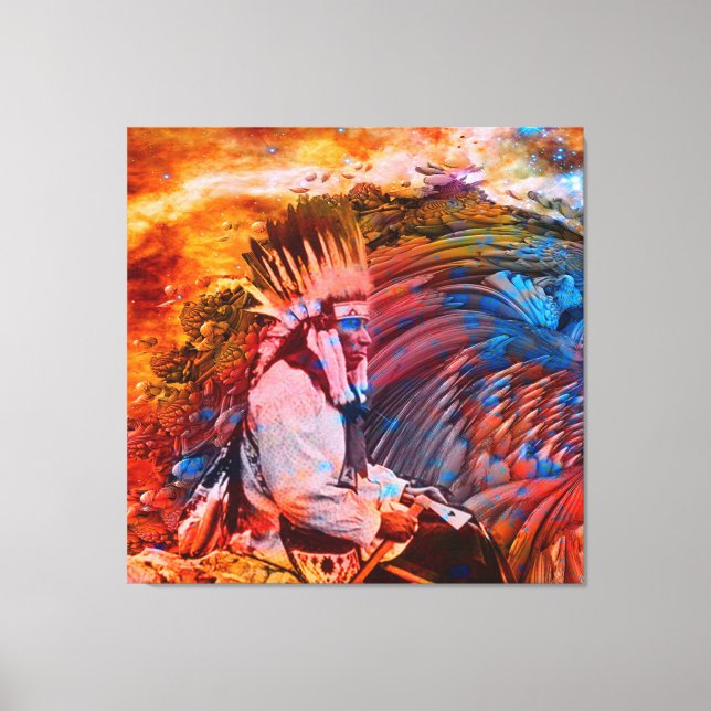 Native American Dream Canvastryck (Framsida)