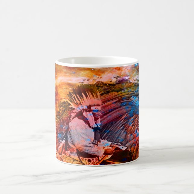 Native American Dream Kaffemugg (Center)