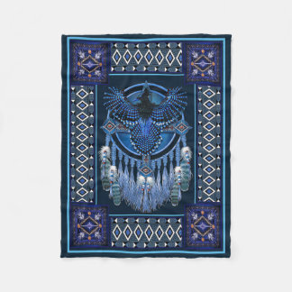 Native American Dreamcatcher Fleecefilt