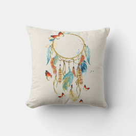 Native American Dreamcatcher Kudde