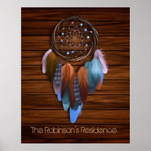 Native American Dreamcatcher Poster