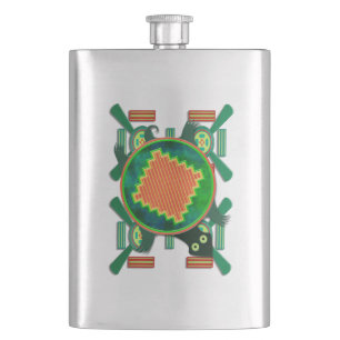 Native American Folk Art Turtle Fickplunta