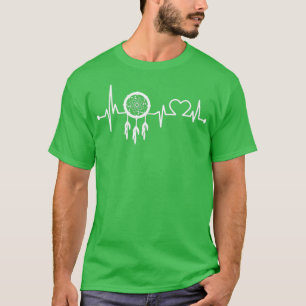 NATIVE AMERICAN HEARTBEAT WHITE T SHIRT
