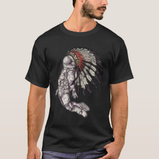 Native American Heritage Astronaut T Shirt