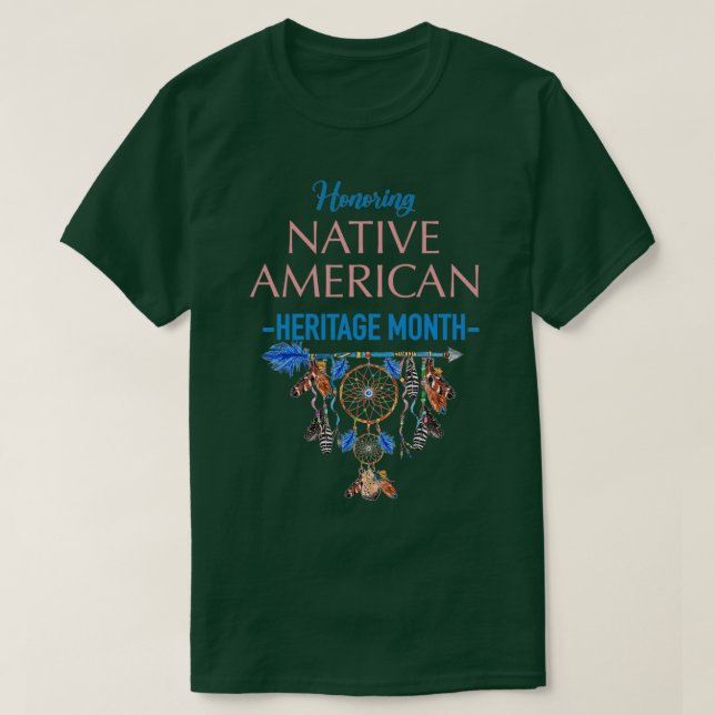 Native American Heritage Month gift  T Shirt (Design framsida)