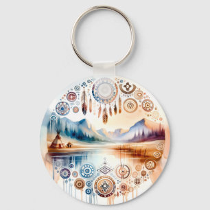 Native American Heritage Month Nyckelring