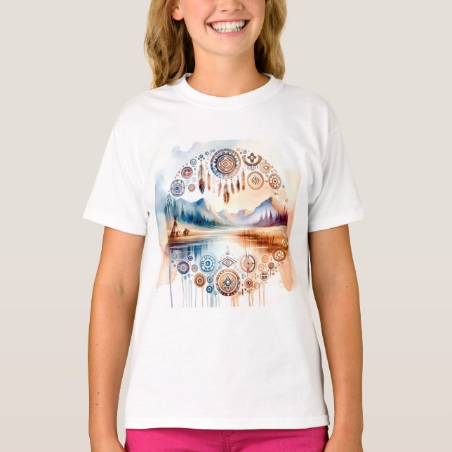 Native American Heritage Month T Shirt (Framsida)