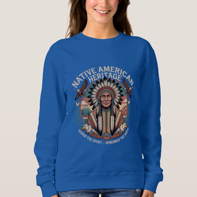 Native American Heritage  T Shirt (Framsida)