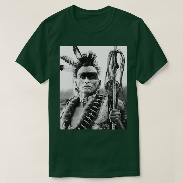 Native American II Graphic T Shirt (Design framsida)